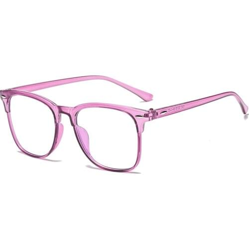 Transparent Computer Glasses Frame Women Men Anti Blue Light square Eyewear Blocking Glasses Optical Spectacle Eyeglass