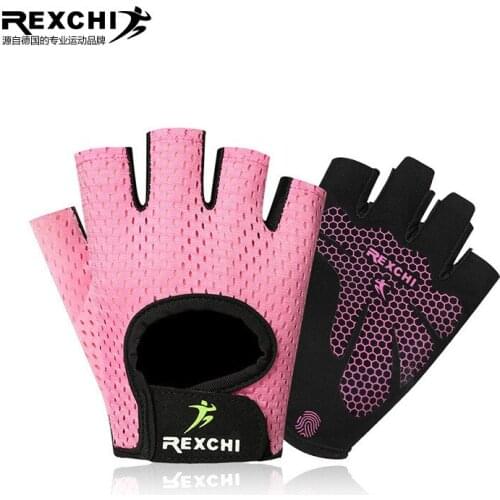 Half Finger Sport Training Gloves Non-slip Breathable Fitness Gloves Outdoor Cycling Gloves Indoor Sports Protective Gear