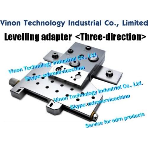 Edm Stainless Vise Three-direction finding, 0-100mm R Type Precision Levelling adapter WEDM, Jig Tools Stainless EDM Vise