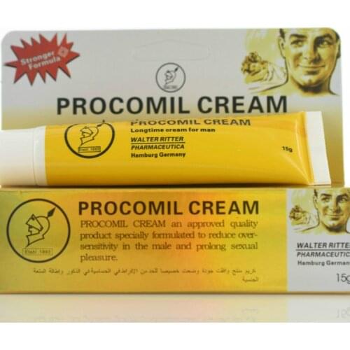 15ml Enlargement Cream Man Lasting Erection Sex Products Procomil Cream Keep Long Time Cream Extenal 15ML Men Delay Cream