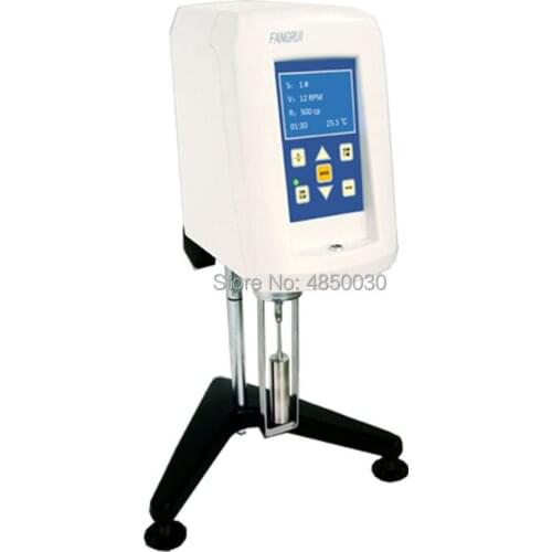 NDJ-8S Rotational Viscometer Digital LCD Adjustable Speed Rotary Viscosity Tester Anti-slip Handle For Oil Paint Plastic Food