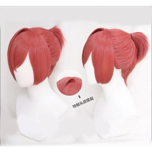 1pcs Creative Anime Cartoon Toilet-bound Hanako-kun Mitsuba Wig Synthetic Hair Cosplay Costume Prop Decor Boy Men Gift