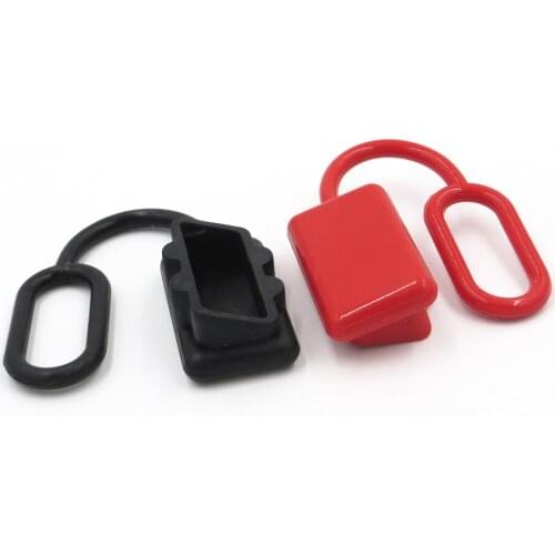 120A 600V Anti Dust Cap Cover end SH120 plug connector 120amp dual pole battery SH120 Rubber Red or Black