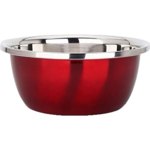3 Pieces Wash Basin Basket Stainless Steel Multifunction Dish Tub Bowl for Home Uses
