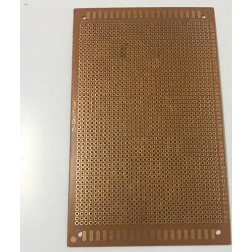 5*10cm 5x10cm 10*15cm 10x15cm 1.5mm Thickness Baklite Single Copper-Clad DIY Prototype Paper Circuit Printed PCB Universal Board