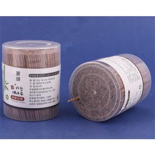 5pcs/lot Wooden Toothpicks 800 Pieces/box Ornate Handle, Sturdy Cocktail Picks Safe Large Round Storage Box