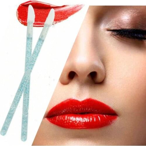 50 Pcs Disposable Cosmetic Lip Brush Eyelash Cleaner Cleaning Mascara Wands Eyeshadow Applicator Makeup Accessories