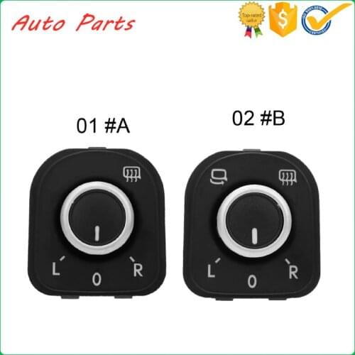 5K0959565 5ND959565B Car Auto Side Electric Rearview Mirror Switch Control Knob for GOLF RABBIT EOS MK5 MK6 B6 3C 2006-2011