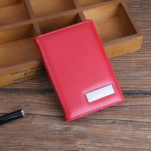 PITEBO Business bag mans small thin multi-card high-capacity drivers license Wallet Business Card Storage nice good Card Box