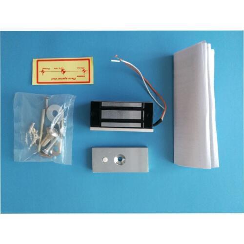 Door security 60KG 100Lbs magnet mini safe 12v electronic lock for glass cabinet