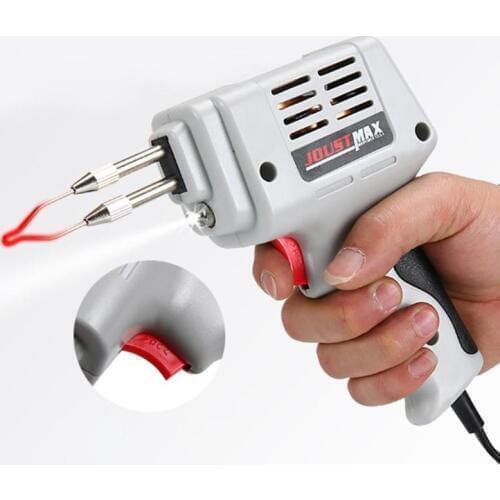 100W EU Automatic Send Tin Gun Electric Soldering Iron Rework Station Desoldering Pump Welding Tool Solder Wire 220-240V