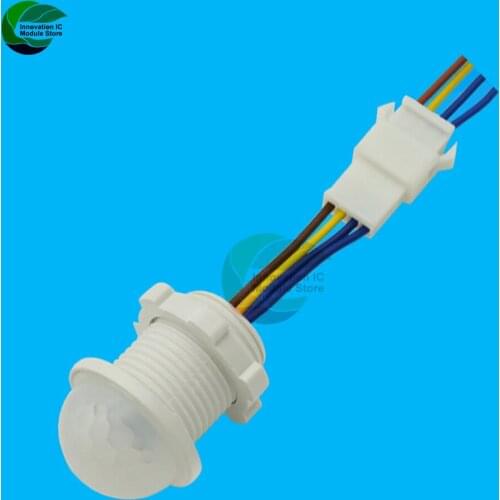 AC 220V Infrared PIR Probe LED Body Motion Sensor Infrared Induction Switch Automatic LED Light Lamp Control Controller Switch