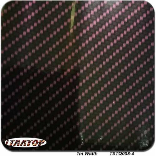 ITAATOP TSTQG008-4 1M * 10M PVA Red Carbon Film hydrographic film Water Transfer Printing Film