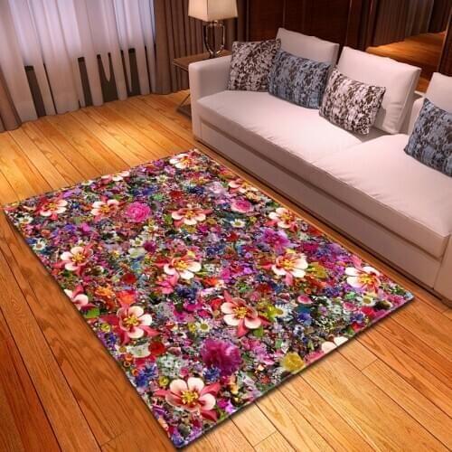 Colour Pattern 3D Printed Carpets for Living Room Bedroom Area Rugs Kids Room Game Big Size Carpet Child Playmat Home Decor Rug