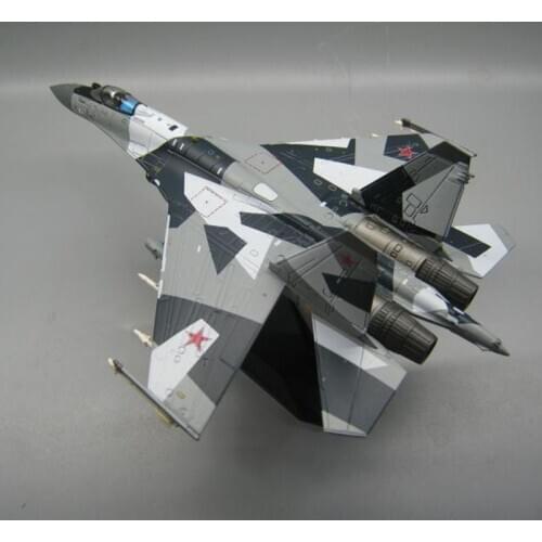 1/100 Scale Military Model Toys SU-35 Heavy Fighter Russia Navy Army Air Force Diecast Metal Plane Model Toy