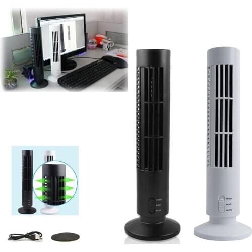 Mini Fan Bladeless Desktop Cooler Bedroom Quiet Air Conditioner Summer Cool Mini Air Fan