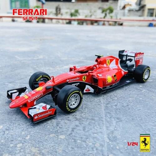 Bburago 1:24 F1 2015 Ferrari SF15-T Formula One simulation alloy car model crafts decoration collection toy tools
