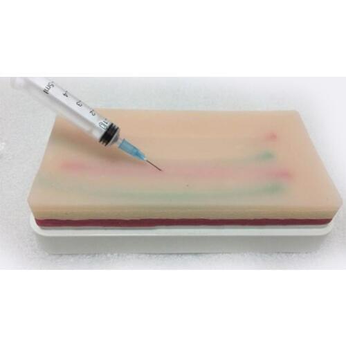 Venipuncture Module Simulates Human Skin Injection Training Subcutaneous Injection Practice LPF006