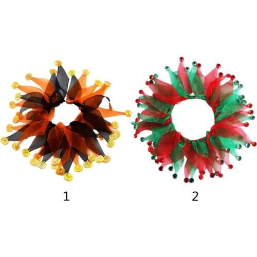 50LB Chicken Collars for Hens Fashion Cute Pet Bird Dress Accessory for Halloween Christmas Elastic Band Fit for Most Birds