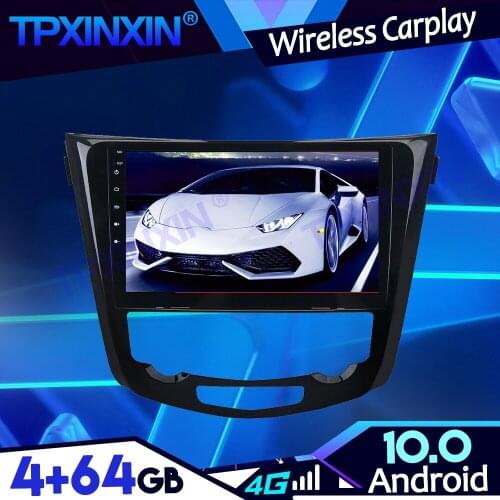 PX6 Carplay For Nissan QASHQAI X-trail 2014-2019 Android 10 4G+64G Tape Recoder Multimedia Player Navi GPS Auto Radio Head Unit