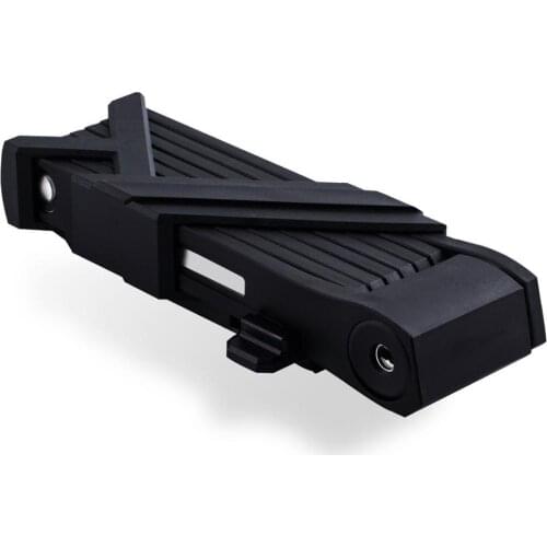 High Quality Folding Foladable Scooter Bike Lock Bike Safety Parking Lock Strong Security Heavy Duty Anti-theft Bike Lock