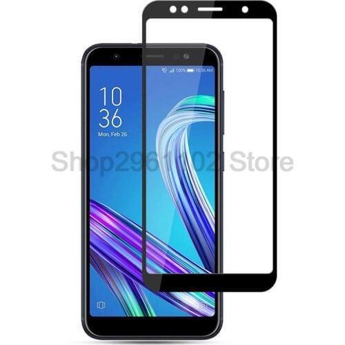 Full cover For ZenFone Max Pro M1 tempered glass For ASUS ZenFone Max Pro M1 ZB601KL ZB602KL protective glas case on zb 601 602