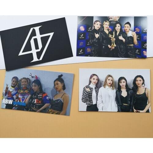 4pcs/set Kpop MAMAMOO Photocard K-pop Mamamoo Photo cards
