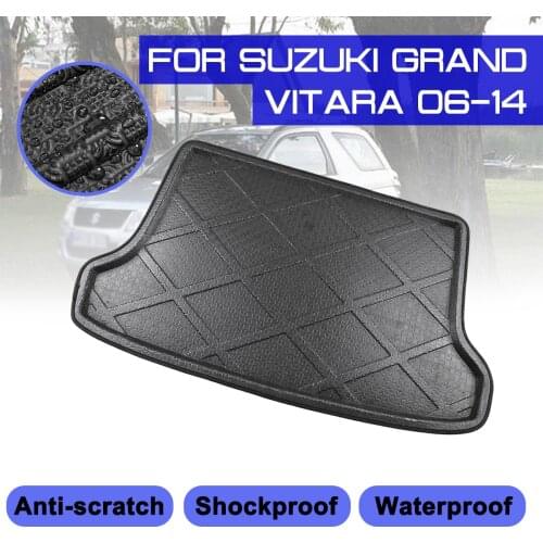 Car Carpet For Suzuki Grand Vitara 2006 2007 2008 2009 2010-2014 Rear Trunk Anti-mud Cover Floor Mat