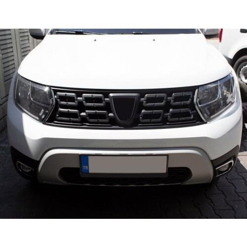 Dacia Duster Chrome Front Grille Lath 2 Piece Stainless Steel (2018-)