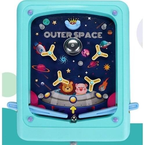 Children Pinball Games Desktop Pinball Game Machine Fun Parent-Kid Interactive Educational Toys Kids Table Shooting Board Games