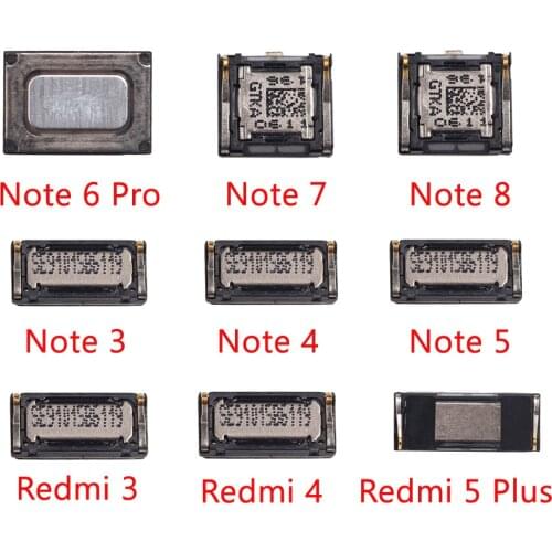 Earpiece Ear Sound Top Speaker Receiver For Xiaomi Redmi 4 Pro 3 3X 3S S2 Note 8 7 6 5 2 3 Pro 4 4X 6A 5A