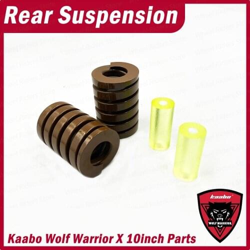 Kaabo Wolf Warrior X 10inch Rear Suspension Rubber PU Bar Spring WolfWarrior Electric Original Skateboard Scooter Parts