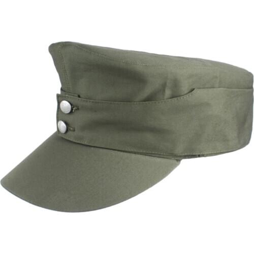 WWII WW2 GERMAN ARMY EM SUMMER PANZER M43 FIELD COTTON CAP HAT IN SIZES