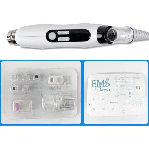 One Set Microneedle Chip Micro Needle for 3 in 1 EMS Machine EMS+RF+Needle Free Import Water Meso Facial Nano Device Anti aging