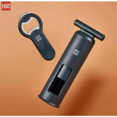 Newest Huohou Magnetic Stainless Steel Wine Bottle Beer Cans Opener Automatic Beer Openers Bar Wine Opener Kitchen BBQ Tools