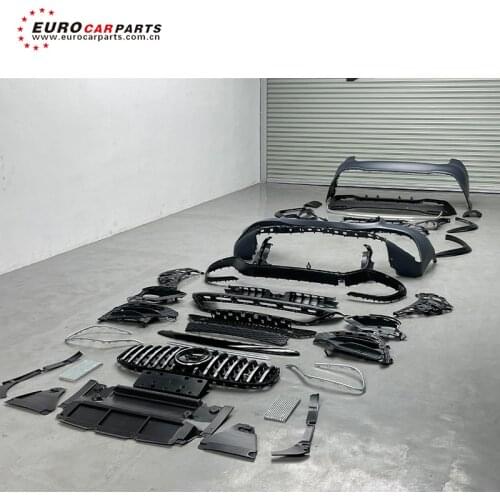 NEWEST Exterior Body Parts For Gls Class X167 Gls63 Bodykits With Front Bumper Rear Bumper Grille Side Skirts