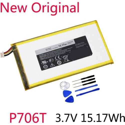 New P706T Original Laptop Battery For DELL Venue 7 3730 Venue 8 3830 T02D T01C T02D002 T02D001 0CJP38 02PDJW 3.7v 15.17Wh