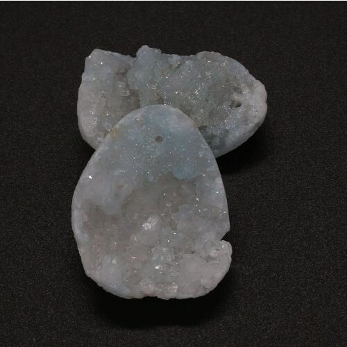 Natural Stone Pendant Irregular Crystalline Germ Charms For DIY Necklace Handiwork Sewing Craft Jewelry Accessory Making