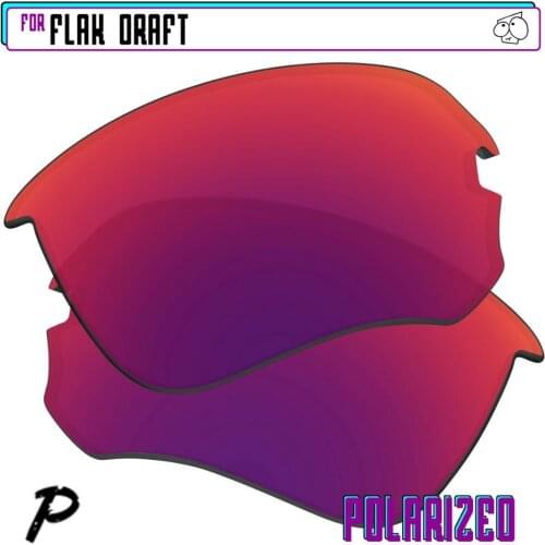 EZReplace Polarized Replacement Lenses for - Oakley Flak Draft Sunglasses - Midnight P