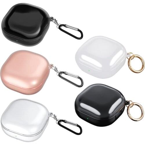 Silicone TPU Case For -Samsung -Galaxy Buds Live Wireless Bluetooth-compatible Earphone Protective Shockproof Cover Box