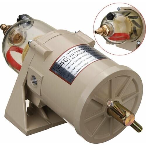 500FG 500FH Fuel Filter Marine Engine Fuel Diesel Fuel Filter Oil/Water Separator Marine Boat Trucks 90GPH For Car Boat