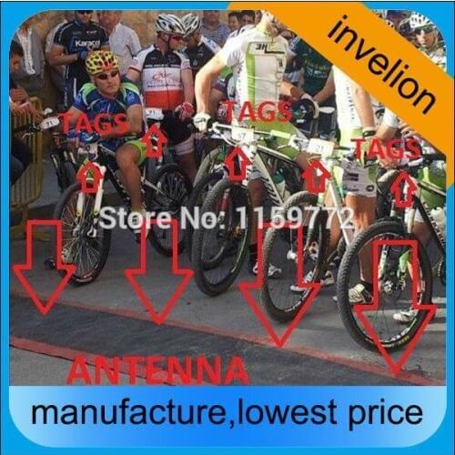Long range marathon bicycle timing race tag dogbone rfid uhf INLAY passive EPC Class1 Gen2 ISO18000-6C UHF rfid tag
