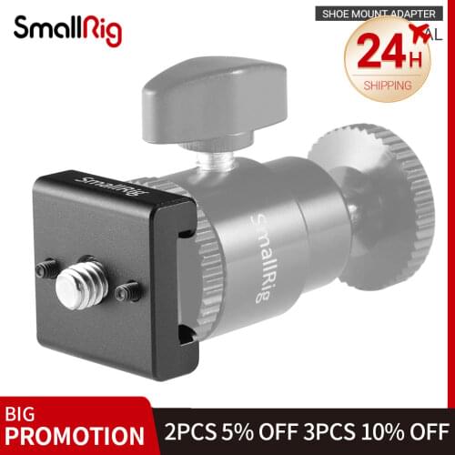 SmallRig DSLR Camera Clamp Cold Shoe Mount Adapt For Camera Micorphone Video Monitor Flash Light Support 2060