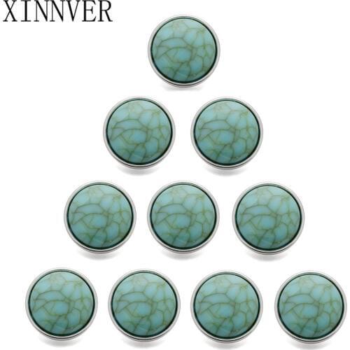 10pcs/lot New 12mm 18mm Snap Button Jewelry Stone Mini Metal Snap Buttons fit 12mm18mm Snap Bracelet Bangle Earrings Necklaces
