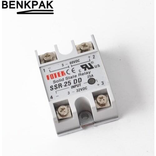 25A Actually ! FOTEK SSR-25DD Manufacturer 25A ssr relay,input 3-32VDC output 5-60VDC