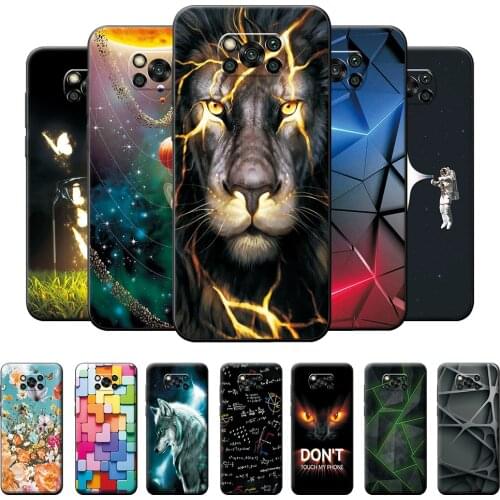 Case For Xiaomi POCO X3 NFC Case Xiaomi POCO X3 Pro Protective Phone Shell For Xiaomi POCO X3 NFC Silicone Cover on POCO X3 Pro