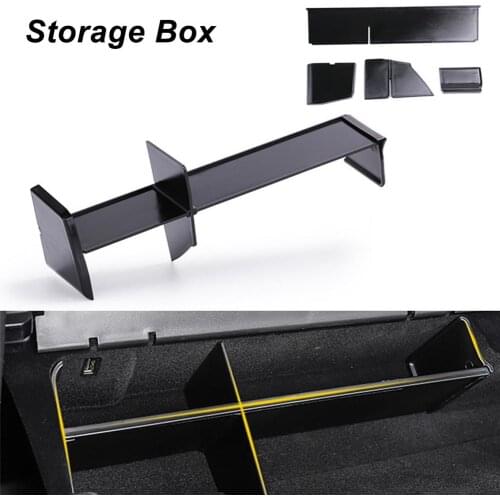 For Model 3 Co-pilot Glove Box Shelf Car Storage Board Suitable For Model 3 Y 2017-2021 Co-pilot Glove Box Shelf Car Storage