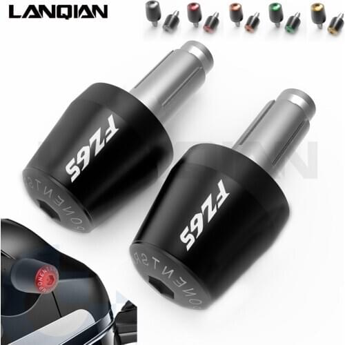 For Yamaha FZ6S Motorcycle Handlebar Grips End Cap Anti Vibration Silder Plug FZ6S FZ6N 1998 1999 2000 2001 2002 2003 Parts