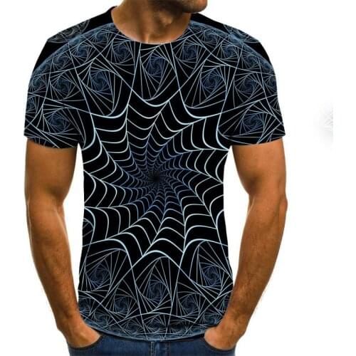 Vertigo Hypnotic 3d Tee Shirt Mens Summer T shirt 3D Printed Tshirts Short Sleeve Compression Tshirt Men/women Party T-shirt