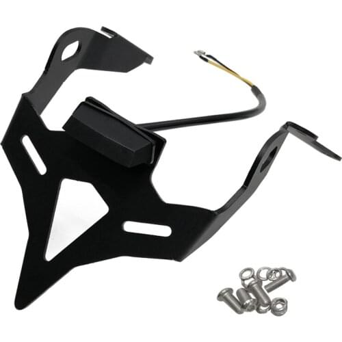Motorcycle CNC rear number plate holder Rear tail bracket license Plate frame rear card holder For HONDA CB650R CBR650R 19-20 cb